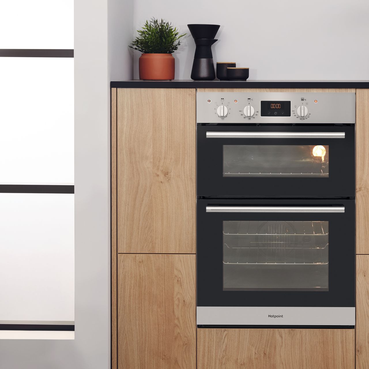 hotpoint class 2 dd2544cix built in electric double oven