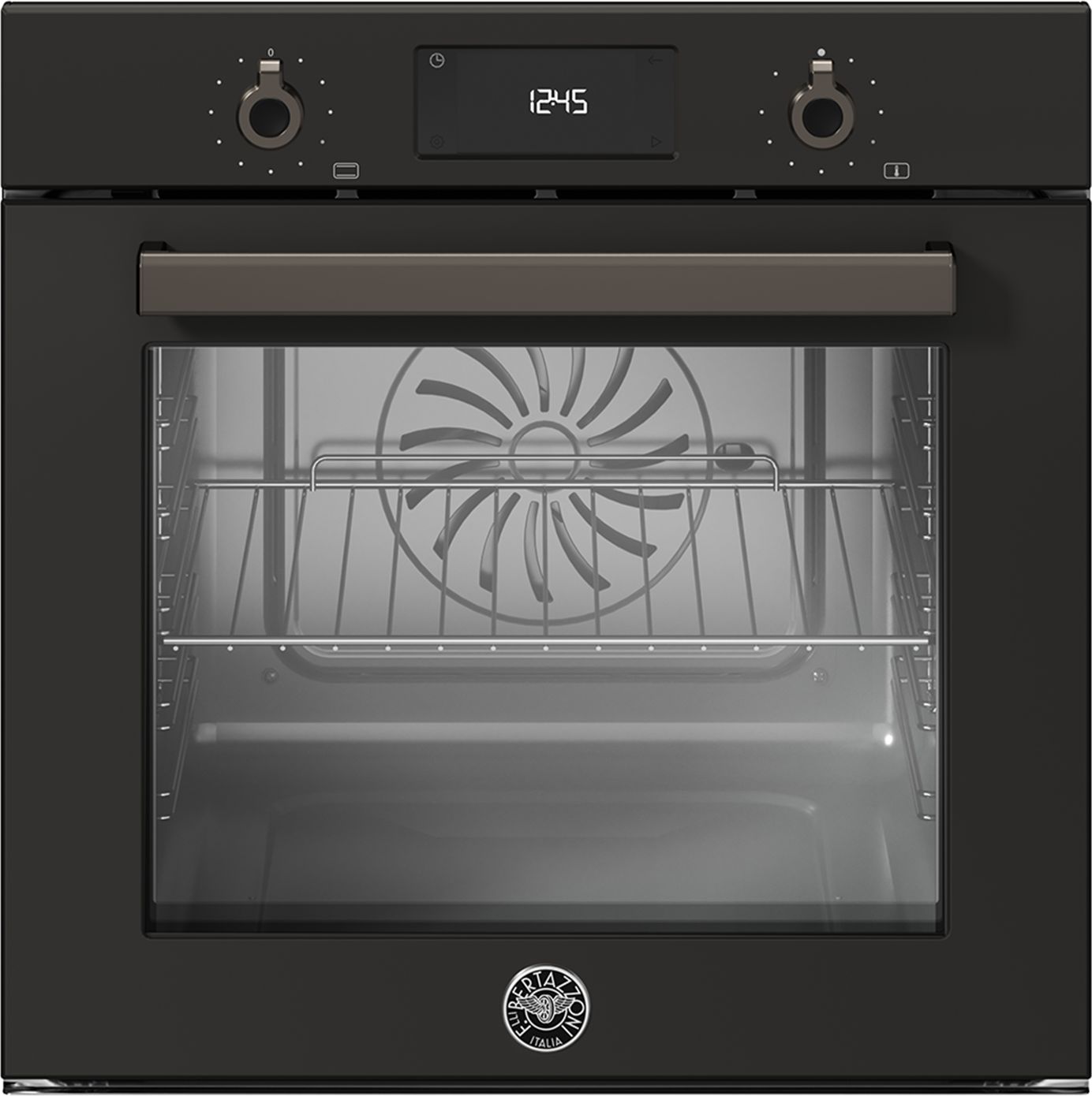 Bertazzoni Professional Series F6011PROELN Built In Electric Single Oven - Carbonio - A++ Rated, Black