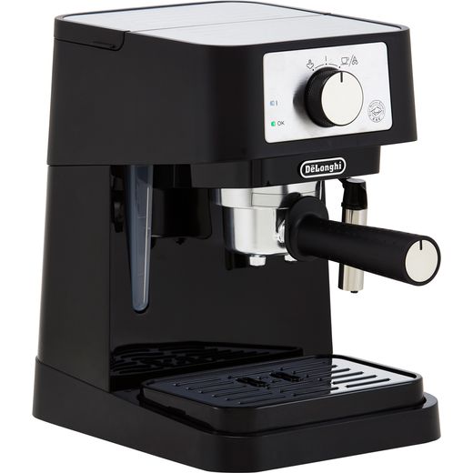 De'Longhi Stilosa Traditional Pump Espresso Coffee Machine - Black / Silver