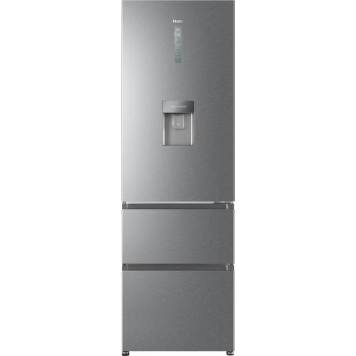 Haier HTR3619FWMP Fridge Freezer - Platinum Inox