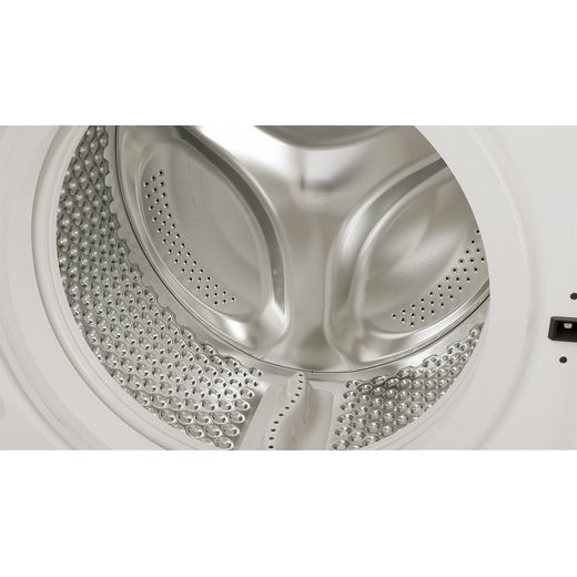 Hotpoint Integrated 8Kg / 6Kg Washer Dryer - White - Close up drum shot
