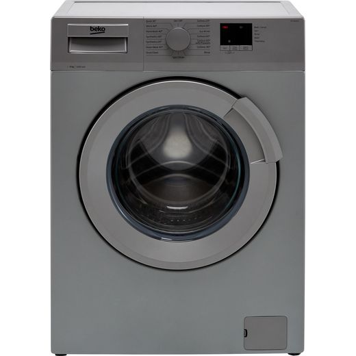Beko WTL64051S 6Kg Washing Machine with 1400 rpm - Silver - D Rated