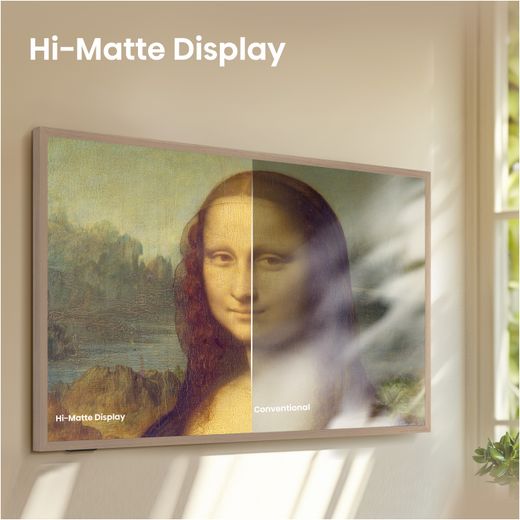 Hisense Canvas TV 65" 4K Ultra HD QLED Smart Freely TV [2026] - Annotation - Hi-Matte display