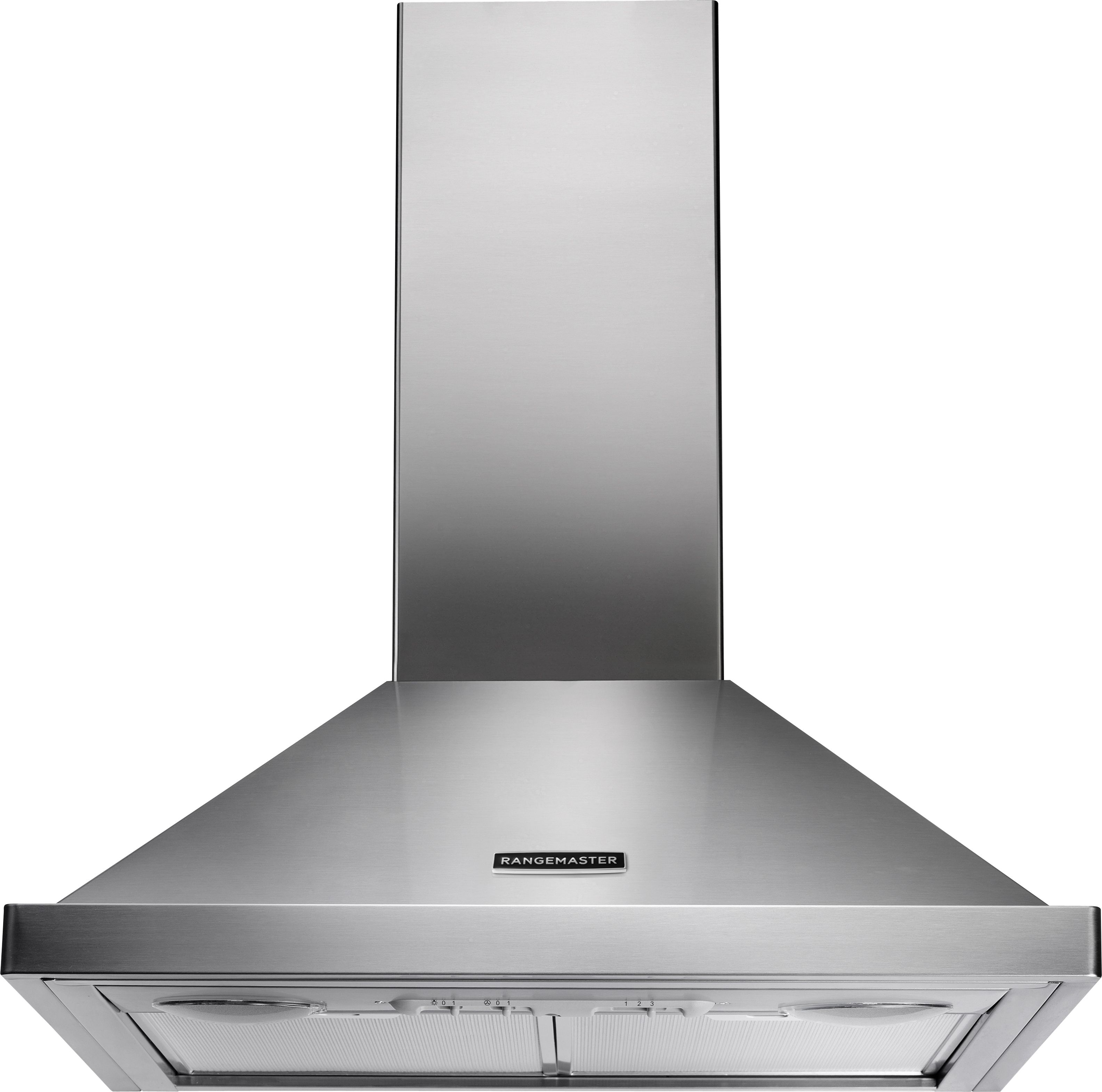 Image of Rangemaster RHDC60SS/C 60cm Chimney Cooker Hood - Stainless Steel, Stainless Steel