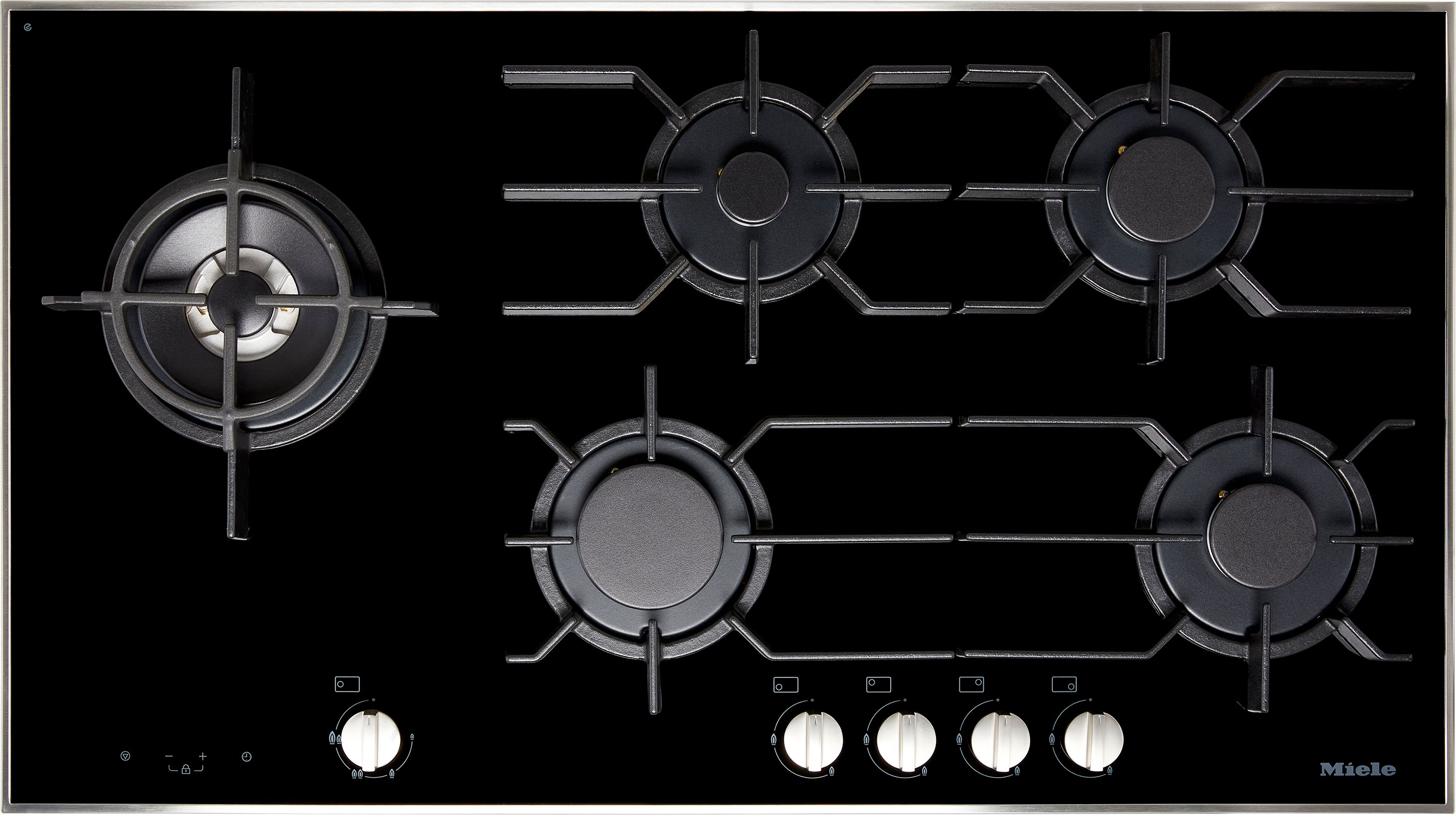 Miele KM 3054-1 Gas Hob - 90cm Built-in - Black