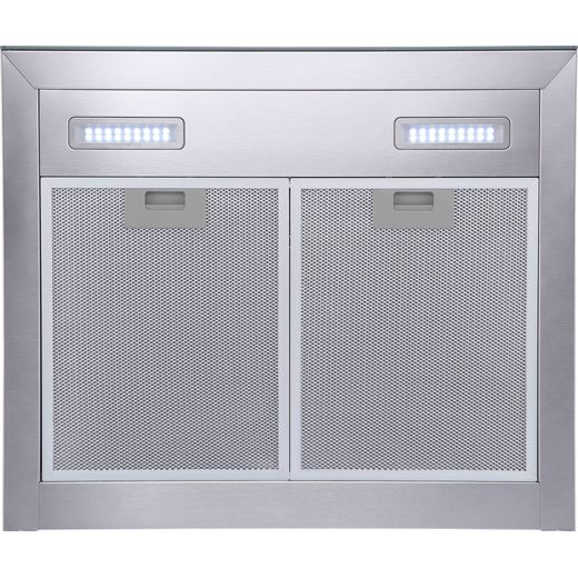 Midea MH60M21ET33SG-UK 60cm Chimney Cooker Hood - Stainless Steel - Underneath shot