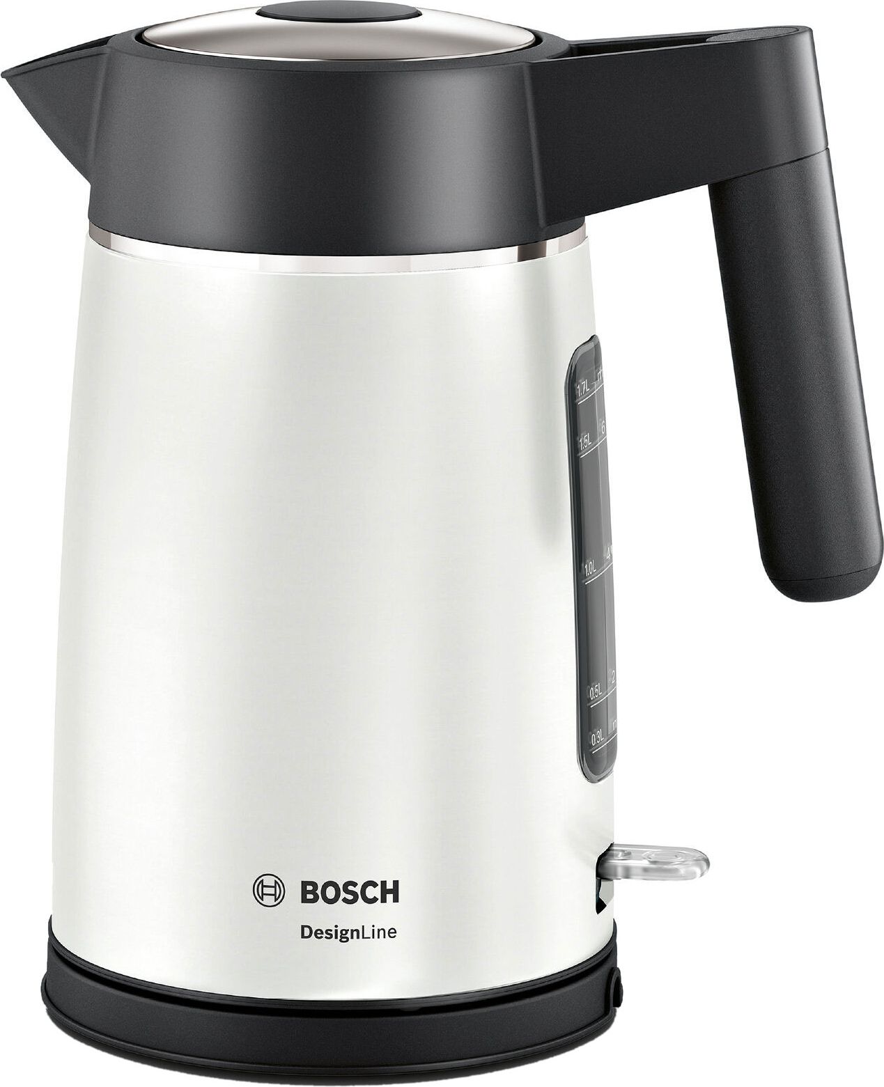 Bosch DesignLine TWK5P471GB Kettle Black/White Black