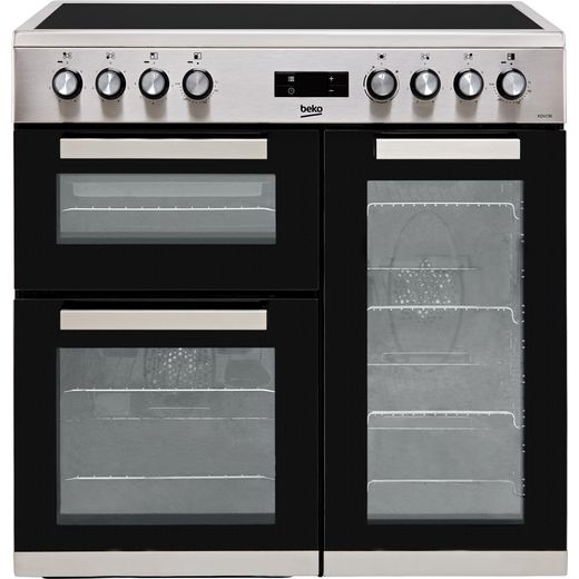 Beko Electric Range Cooker | KDVC90X_SS | ao.com