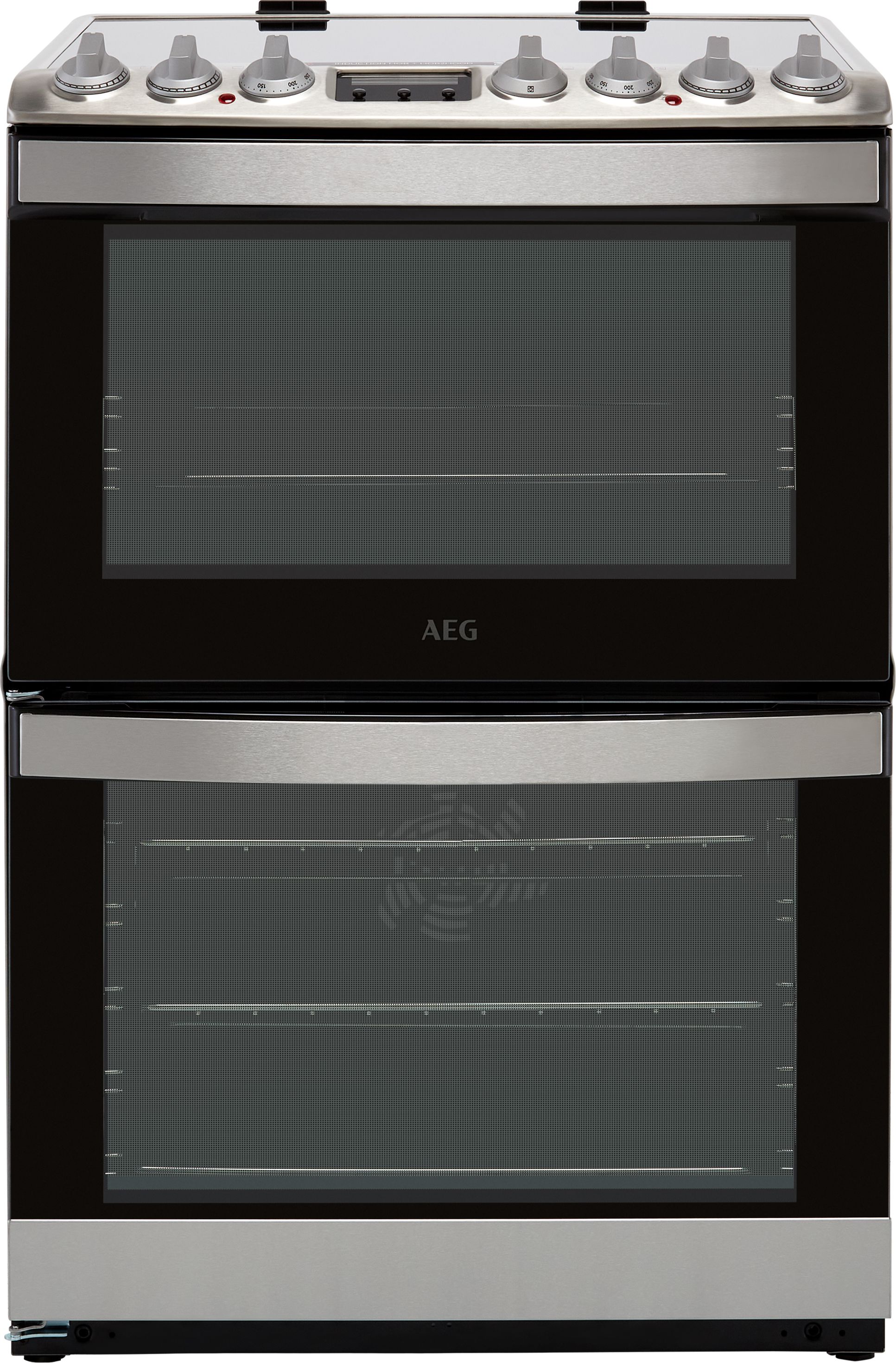 AEG 6000 SteamBake CIB6732ACM 60cm Electric Cooker with Induction Hob - Stainless Steel - A/A Rated, Stainless Steel