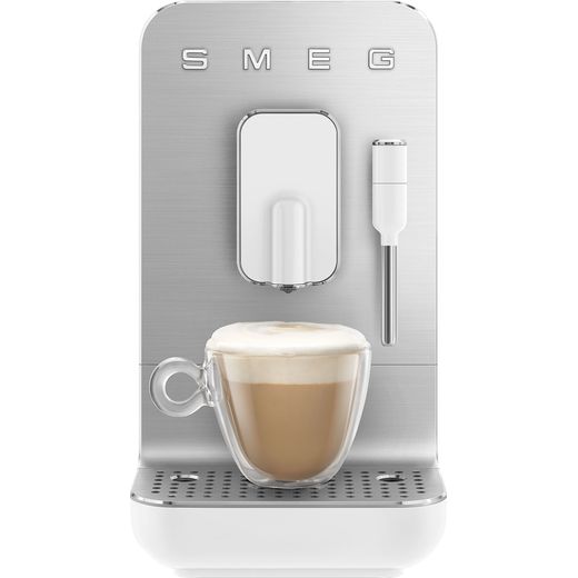 Smeg 50's Retro BCC02WHMUK Espresso Coffee Machine - White
