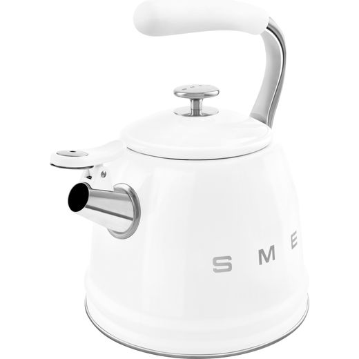 Smeg WKF01WH Kettle - White - Left perspective