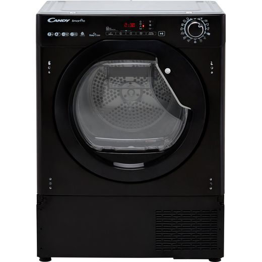 Candy BCTDH7A1TCEB Built In Heat Pump Tumble Dryer - Black