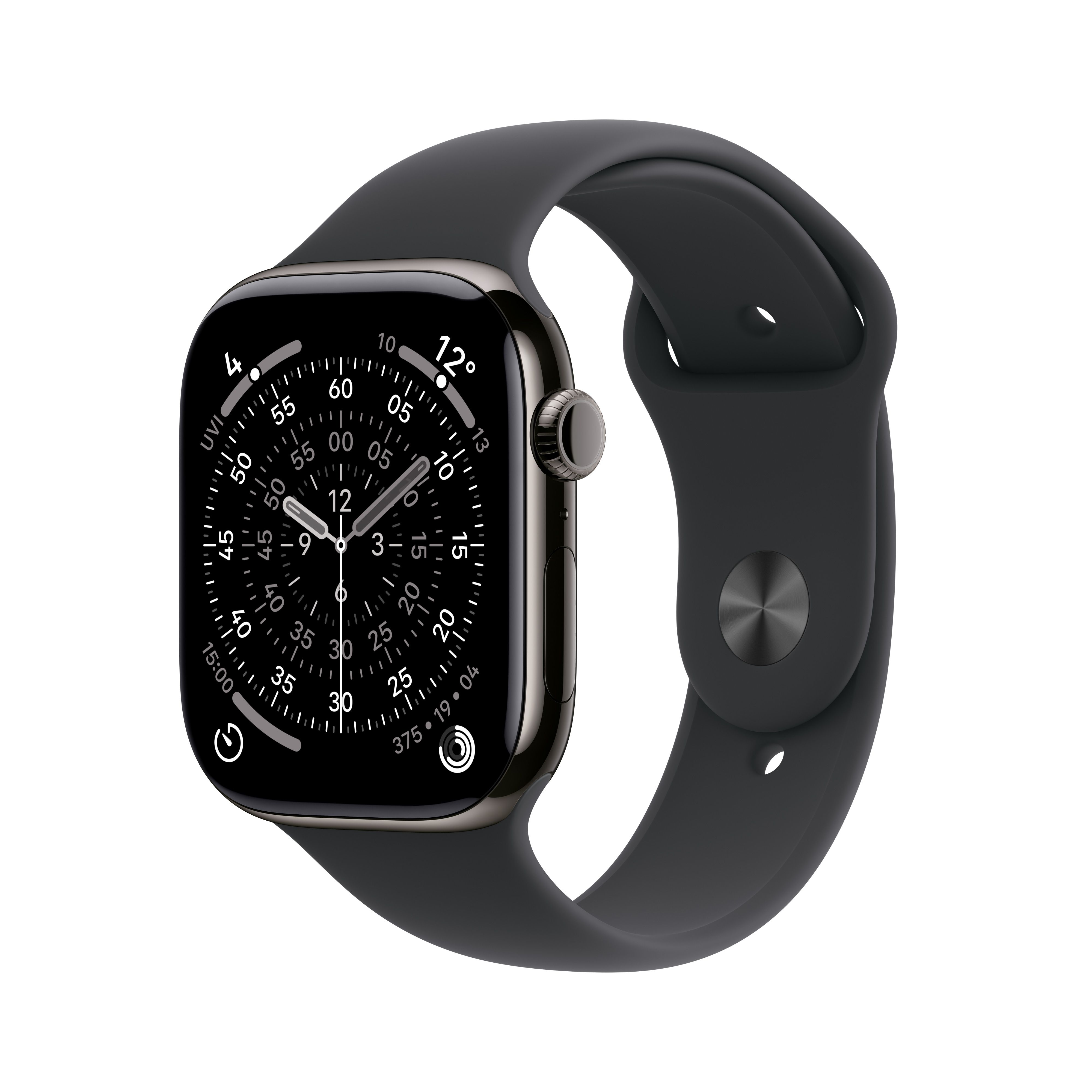 Apple Watch Series 11 - 46mm - Titanium - Black - GPS + Cellular