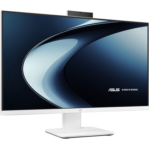ASUS V600 AiO VM670KA-WPE054W 27" Tower - AMD Ryzen™ AI 7, 512GB SSD 2025 - White - right perpsective shot