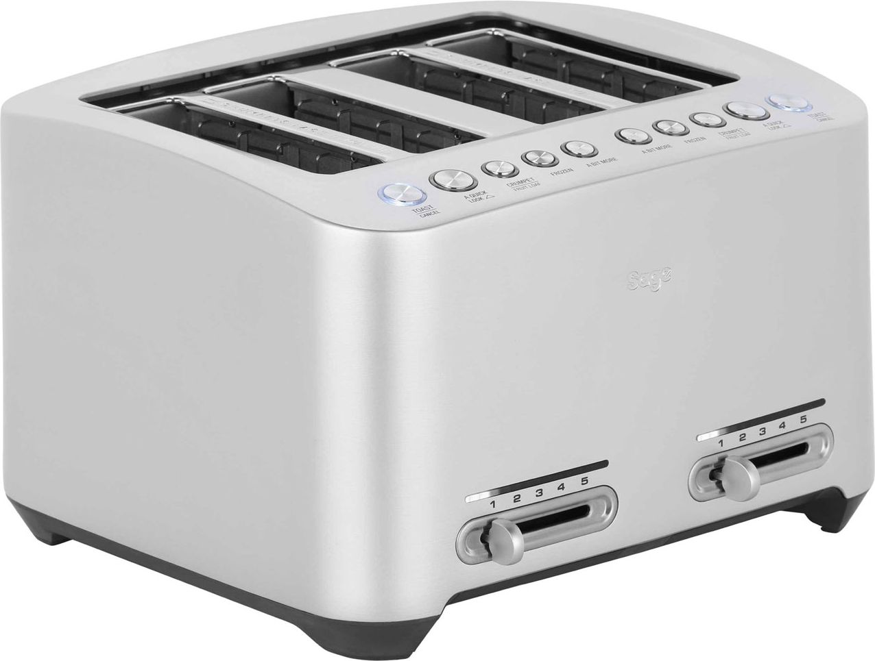 Sage BTA845UK 4 Slice Toaster - Silver