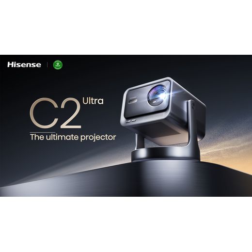 Hisense C2-ULTRA Laser TV Projector - Up to - Annotation - C2 ultra shot