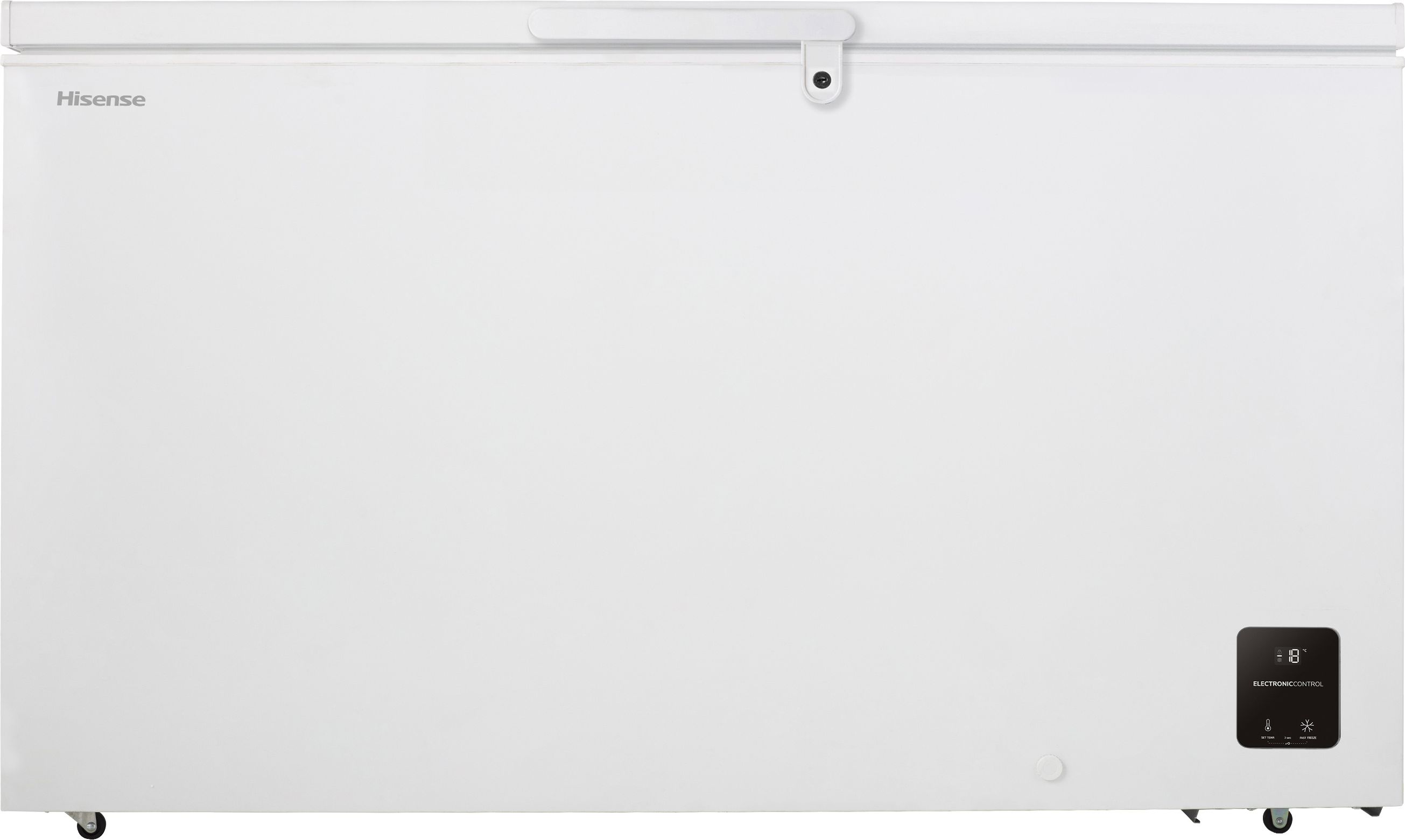 Image of Hisense FC571D4AWLYE Chest Freezer - White - E Rated, White