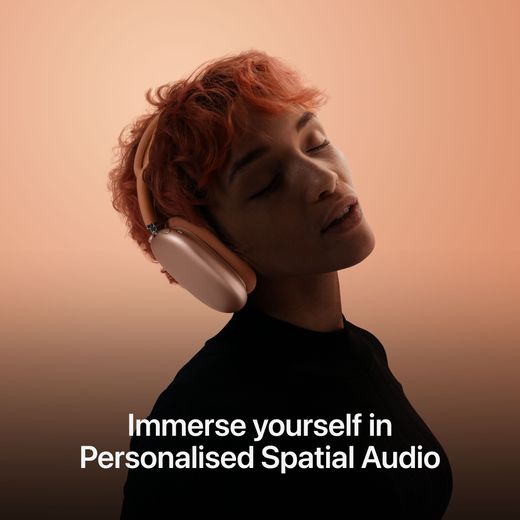 AirPods Max - Midnight - Annotation - Spatial audio shot