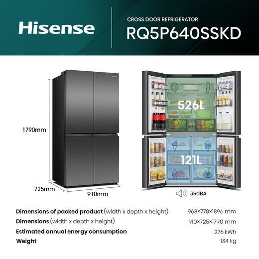 RQ5P640SSKD - Annotation - Dimension shot 