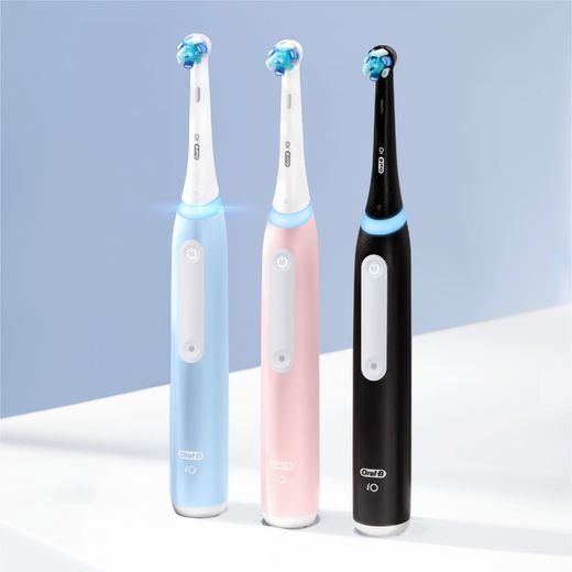 Oral B iO™ 3 Electric Toothbrush - Blush Pink - Toothbrush shot