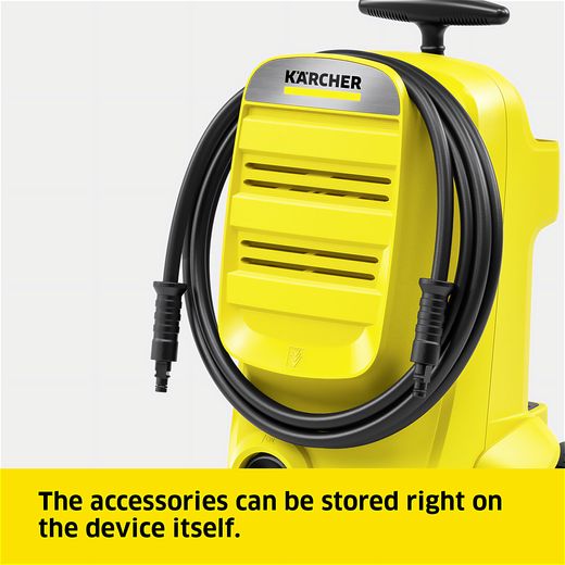 Kärcher K 3 Classic Pressure Washer - Annotation - Accessories stored on device itself shot