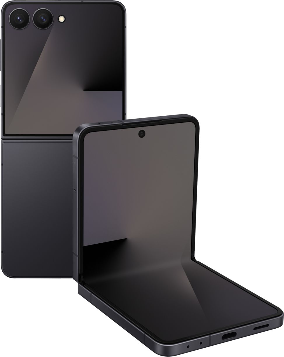 Samsung Galaxy Z Flip7 Foldable Smartphone - 256GB - Black - 12GB RAM - 5G