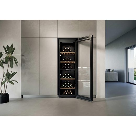 Haier Wine Cooler - Black - Wine cooler in fridge freezer shot
