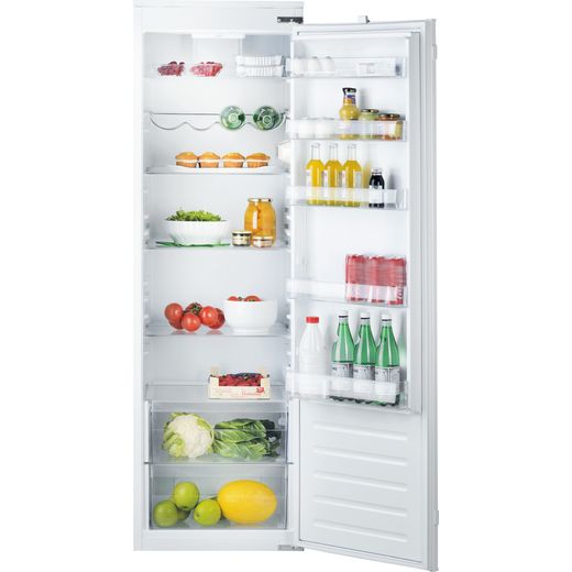 Hotpoint HS18011UK Integrated Upright Fridge - White - F Rated
