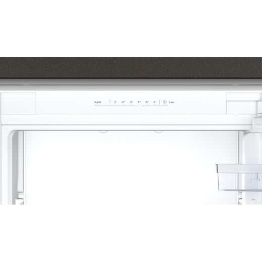 NEFF N30 Integrated Fridge Freezer - White - Control panel