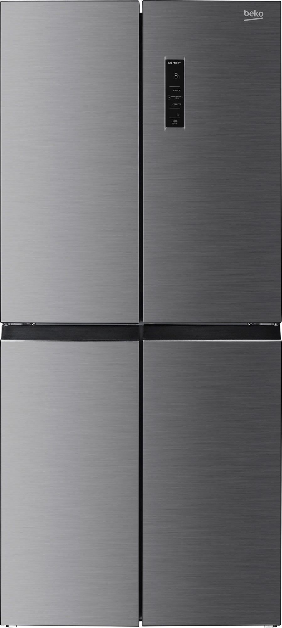 Beko American Fridge Freezer GN15880VPX Stainless Steel HarvestFresh Fast Freeze
