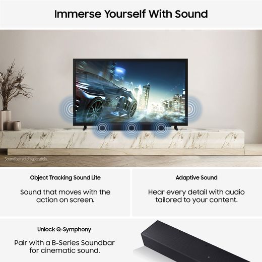 Samsung H5000F 32" HD Smart TV [2025] - Annotation - Sound