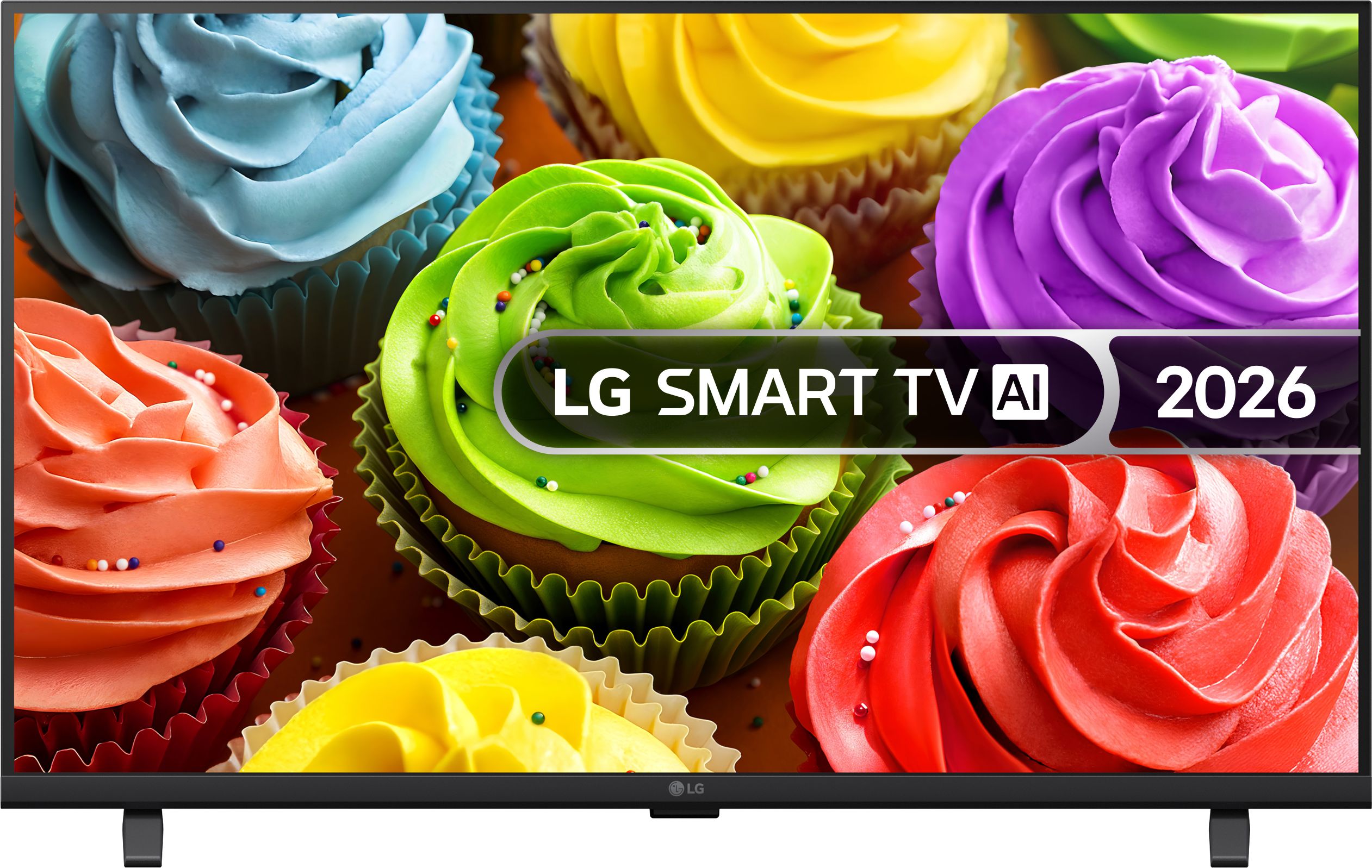 LG LED AI 32" HD Smart TV [2026] 32LB650B6LA Black