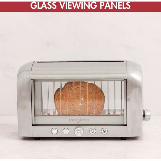 Magimix Vision Glass Toaster - Annotation - Glass viewing shot