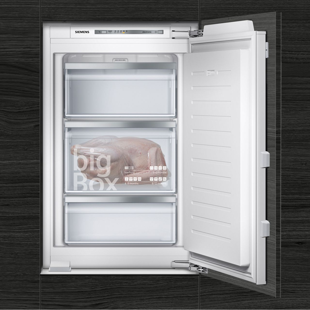 Siemens IQ-500 GI21VAFE0 Integrated Upright Freezer with Fixed Door Fixing Kit Review