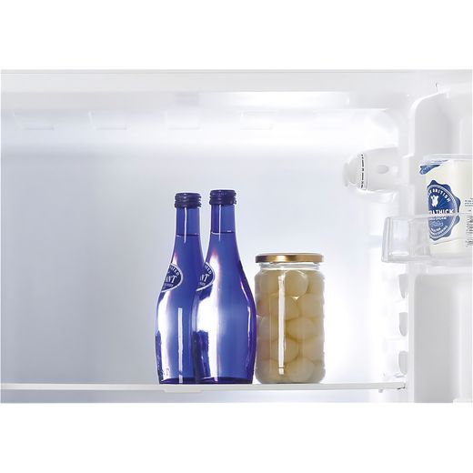 Candy 50/50 Fridge Freezer - White - Inside top shelf shot