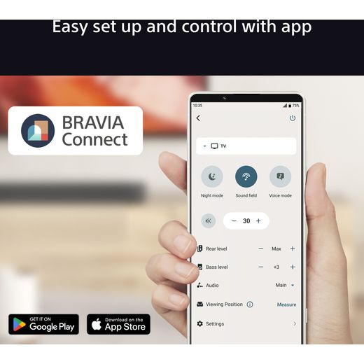 Sony BRAVIA Theatre System 6 HTS60.CEK 5.1 Surround Home Cinema System - Black - Annotation - App shot