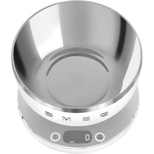 Smeg KSC01WHMWW Smart Weighing Scale Sea Salt - Top view shot