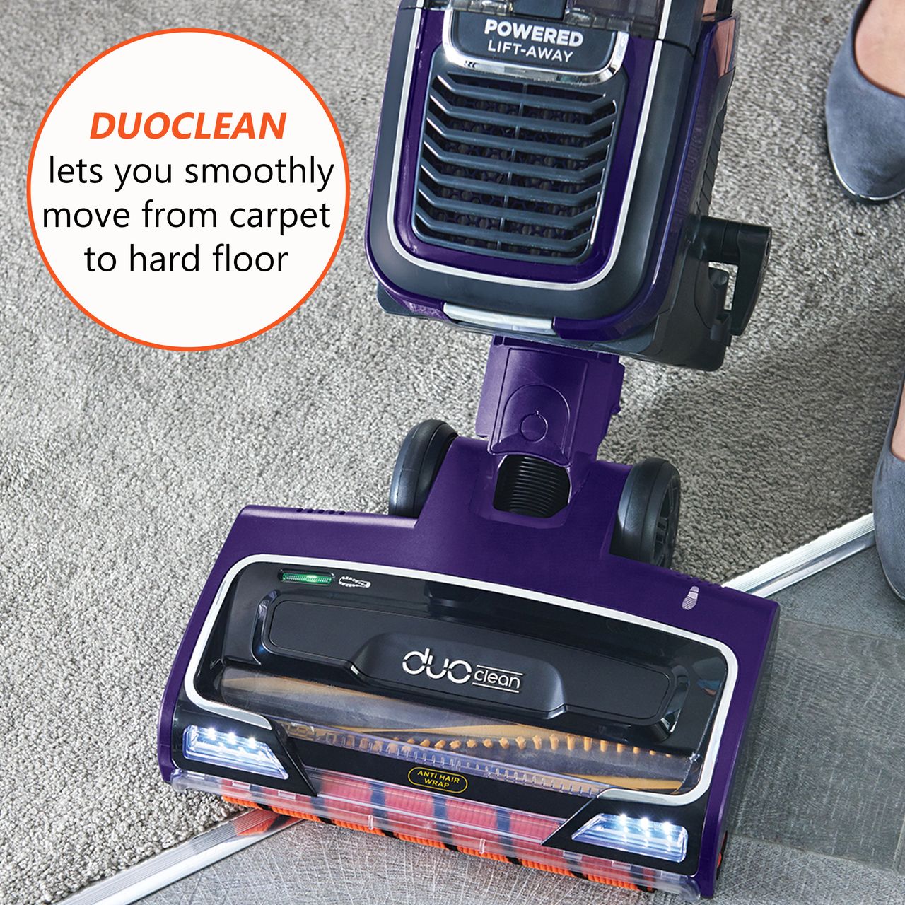 Shark AZ950UK AntiHair Wrap Upright Vacuum Cleaner Hepa Filter Bagless