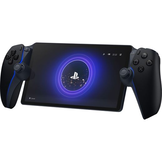 PlayStation Portal™ - Midnight Black - Left perspective shot