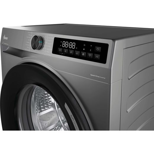 Hoover Pro Wash Series 3 HBR 410BL8G-80 10kg Washing Machine with 1400 rpm - Graphite - Close up display shot