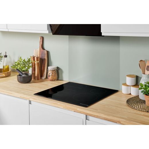 Bosch Series 6 PIX631HC1E 59cm Induction Hob - Black - hob in kitchen shot