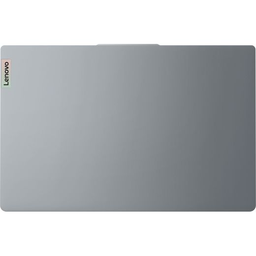 Lenovo IdeaPad Slim 3 15.6" Laptop - Intel N, 128 eUFS, 4 GB RAM - Koala Grey - Top view shot