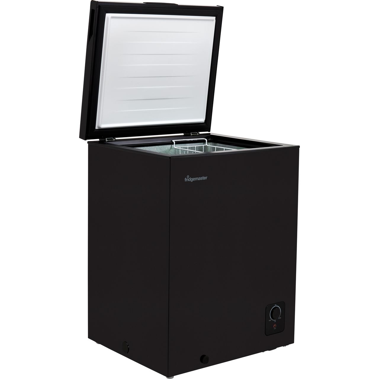 Fridgemaster MCF142B Free Standing 142 Litres F Chest Freezer Black