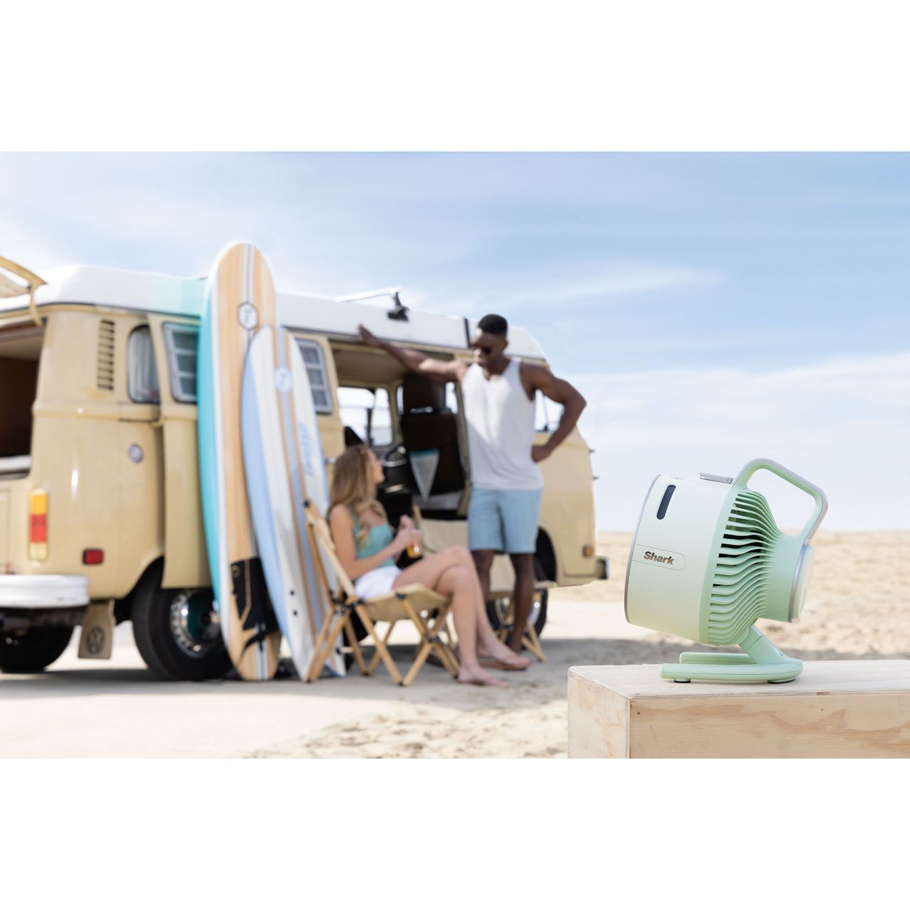 Shark FlexBreeze HydroGo misting fan | FA050UKGN | ao.com
