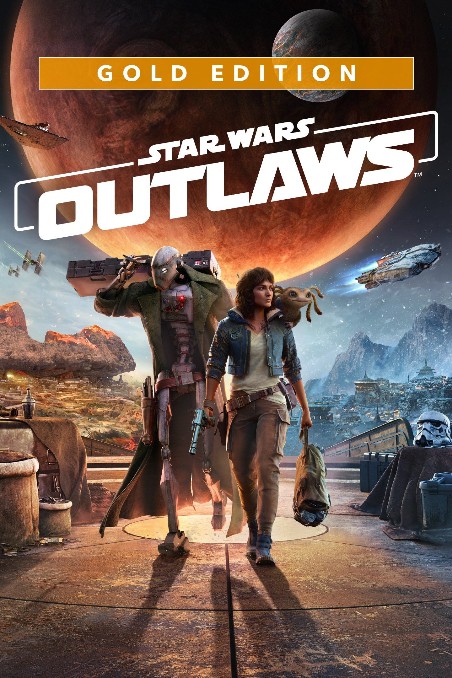 Image of Star Wars: Outlaws - Gold Edition for Nintendo Switch 2, White