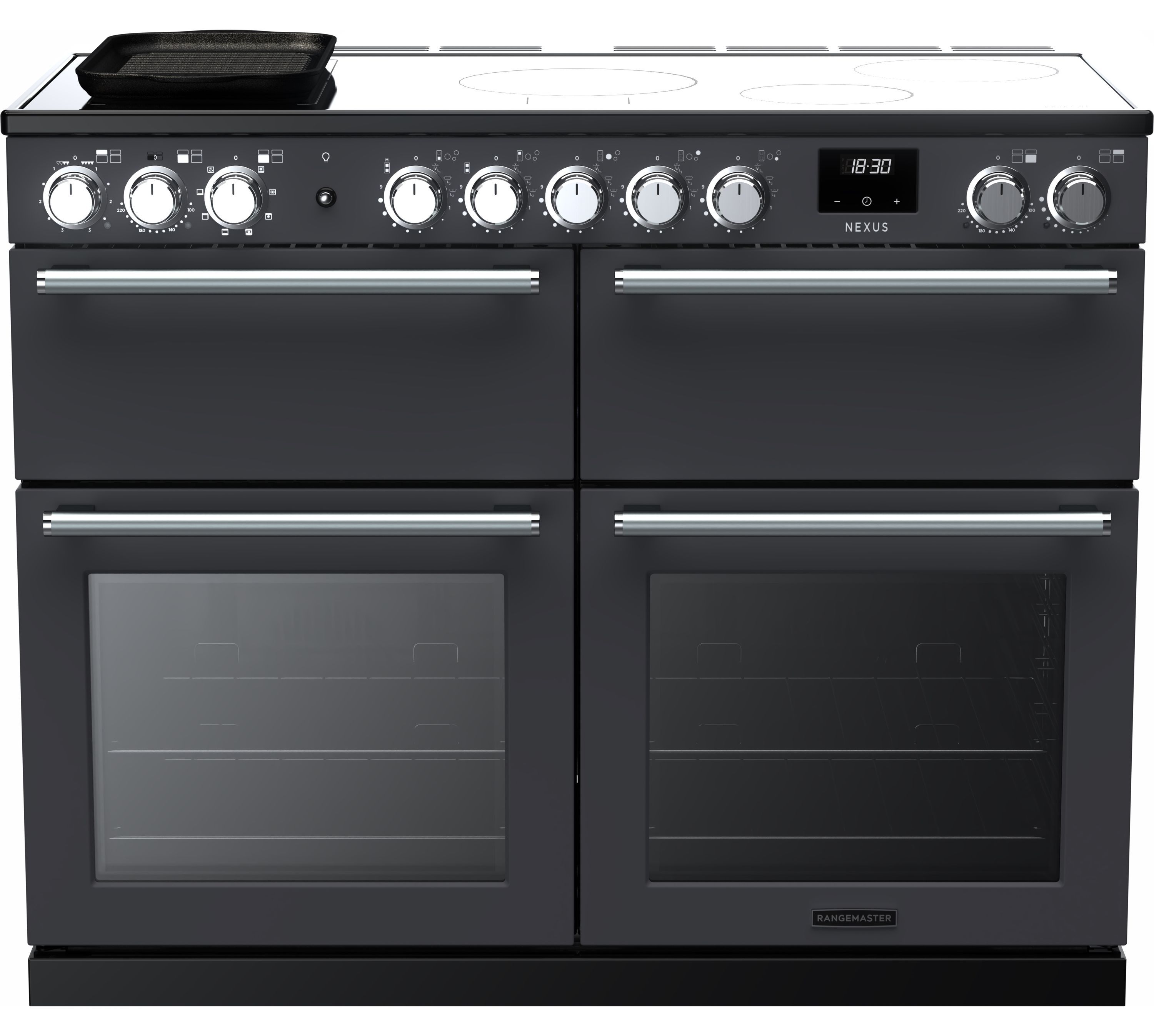 Rangemaster Nexus 110cm Induction Range Cooker Graphite Slate