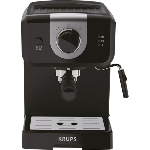 Krups Opio Steam and Pump XP320840 Espresso Coffee Machine - Black