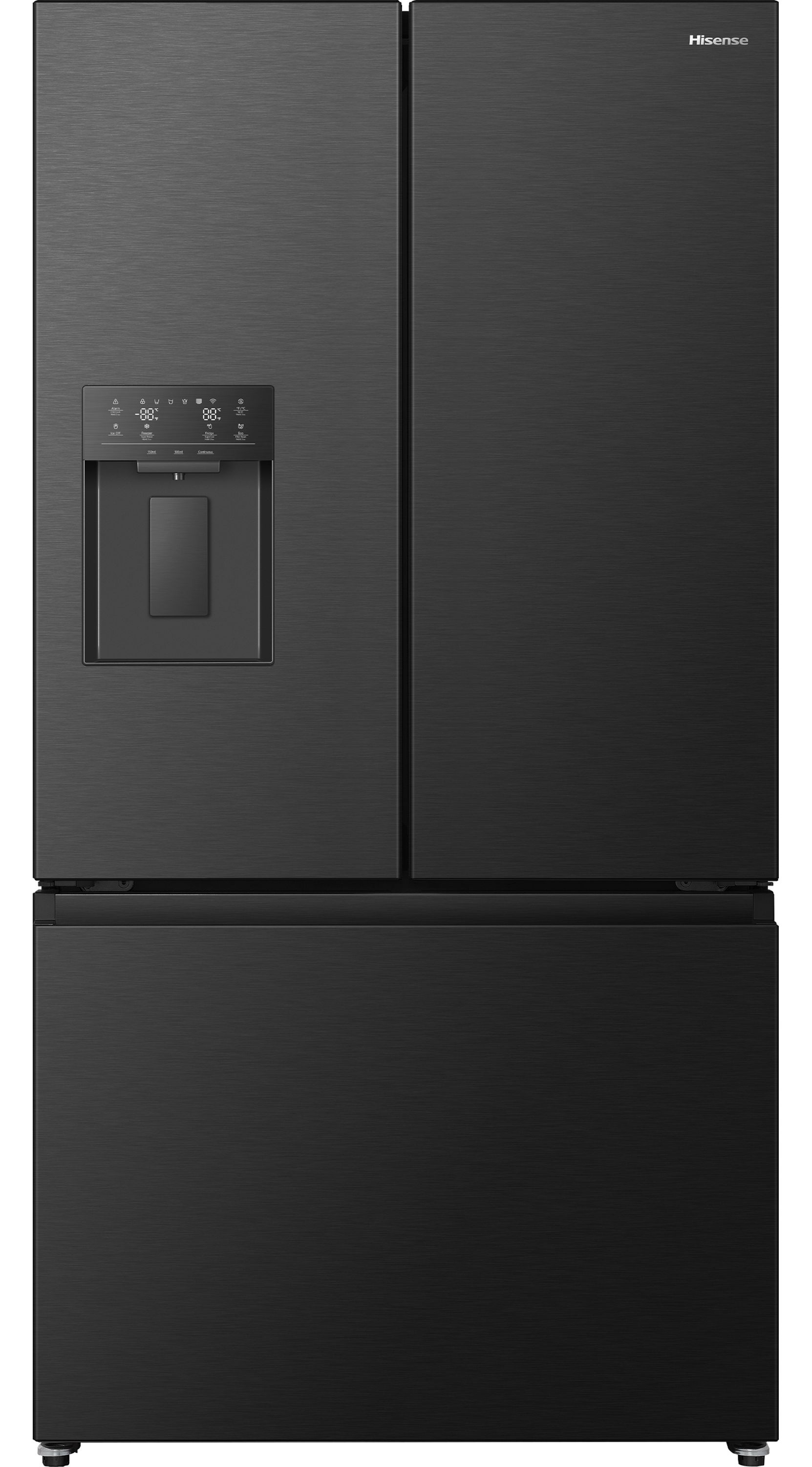 Hisense RF815N4SEFE American Fridge Freezer - French Door - Stainless Steel - 634L Capacity - E Rated