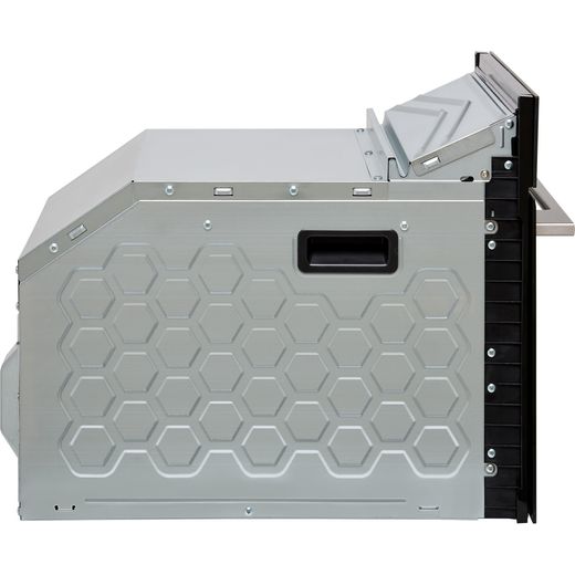 Bosch Series 8 CEG732XB1B 46cm tall, 59cm wide, Built In Microwave - Black - Side shot