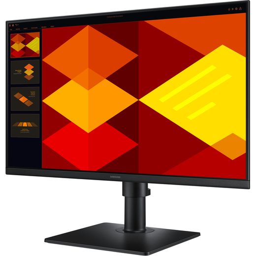 Samsung S40GD 24" Full HD 100Hz Monitor - Black - left perpsective shot
